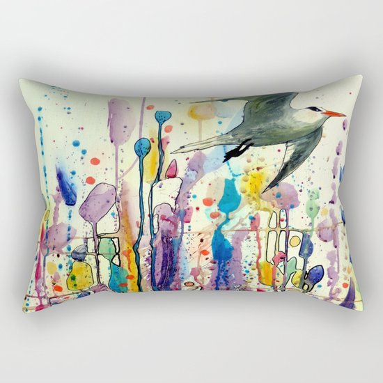 champs de mai Rectangular Pillow