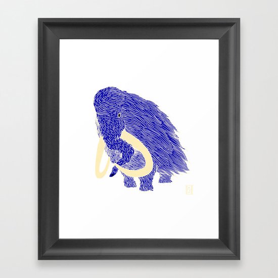 Mammoth Framed Art Print