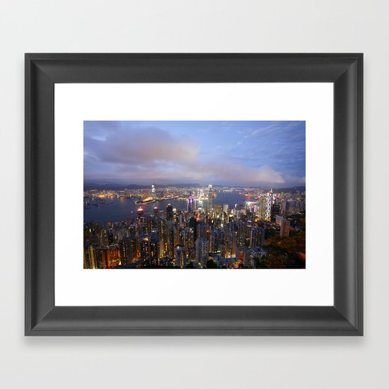 Hong Kong Framed Art Print