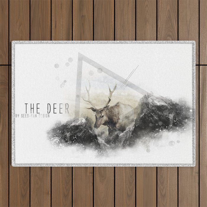 The Deer II Outdoor Rug