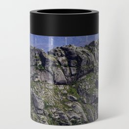 mountains and windmills Can Cooler