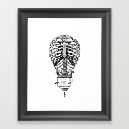 The Concept of Death Framed Art Print