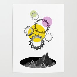Exiting the Cycling Pain Cave Poster