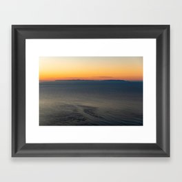 Catalina Island Sunrise Framed Art Print