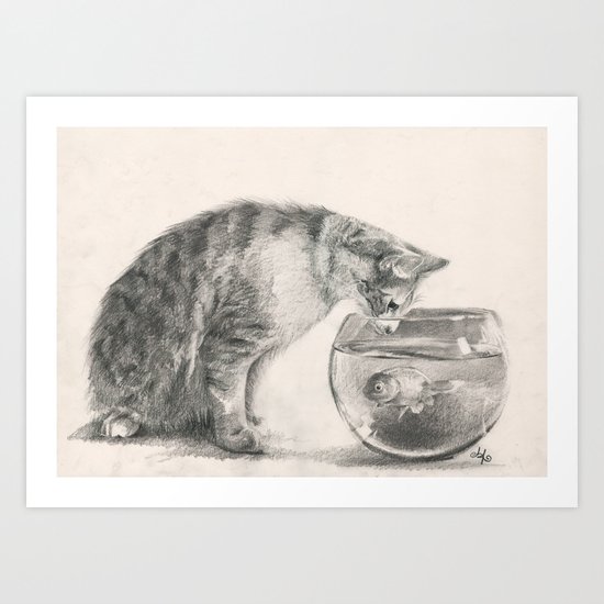 I see you. Art Print