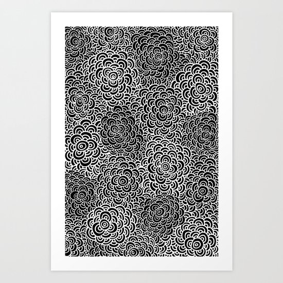 Scallop Bombs 2 Art Print