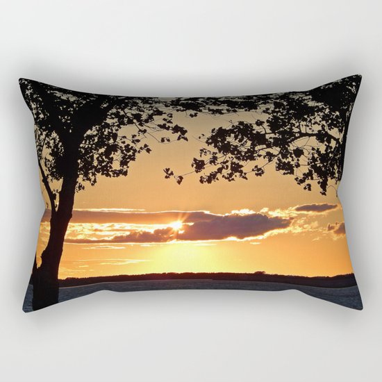 Sunset on Summerside Rectangular Pillow