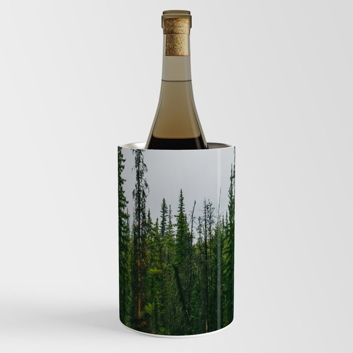 Jasper Fog | Alberta, Canada | Landscape Photography Wine Chiller