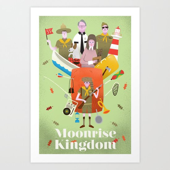 Moonrise Kingdom Art Print