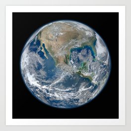 Nasa picture 87 : earth Art Print
