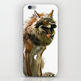 The wolf iPhone Skin