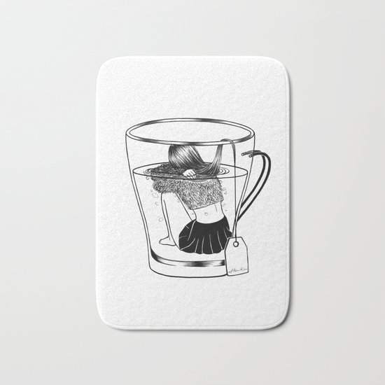 Tea Time Bath Mat