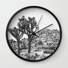 JOSHUA TREE VI / California Desert Wall Clock