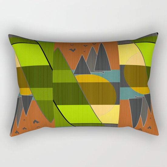 Abstraction. Rectangular Pillow