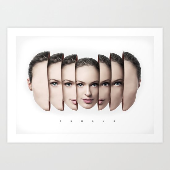 R.U.M.O.U.R Art Print