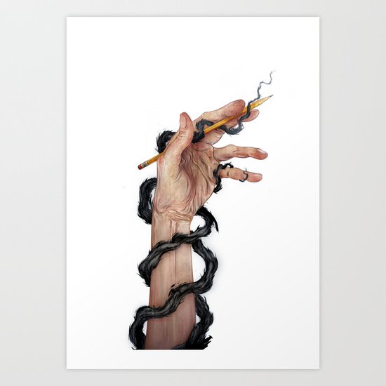 Stigma Art Print