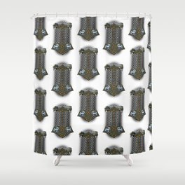 Chain Mail Shower Curtains Society6