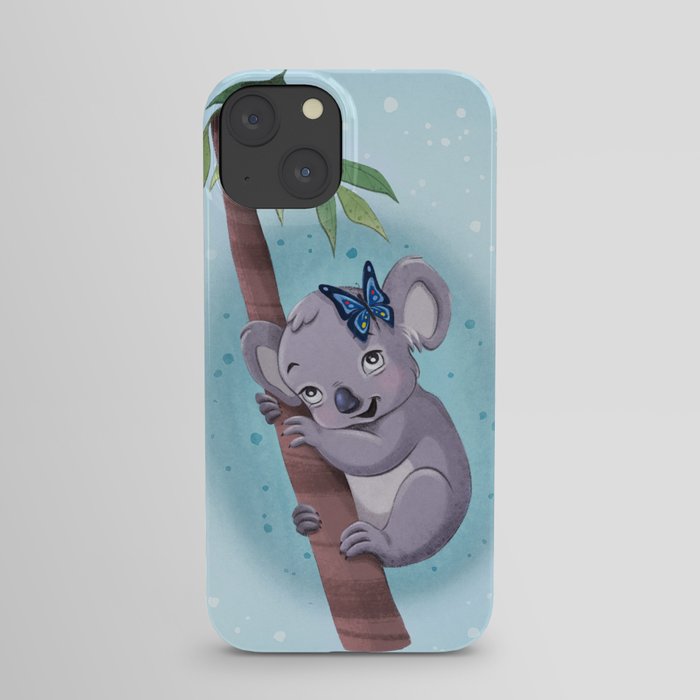 Baby Koala's New Hat iPhone Case