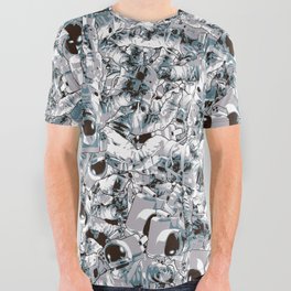 Crowded Space All Over Graphic Tee