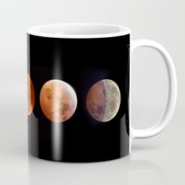 2019 Total Lunar Eclipse Sequence Coffee Mug