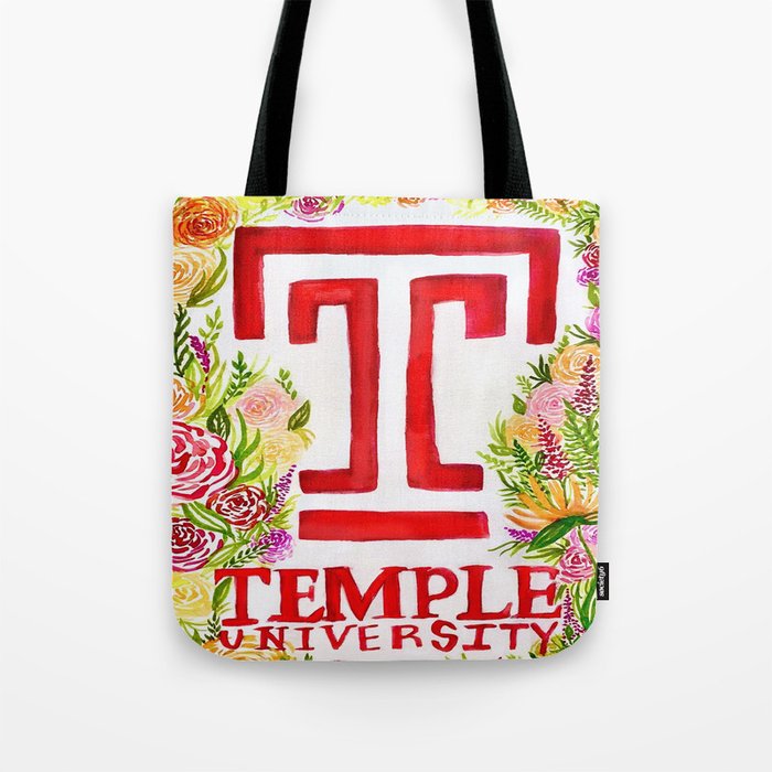 Temple University - Wildflowers Tote Bag