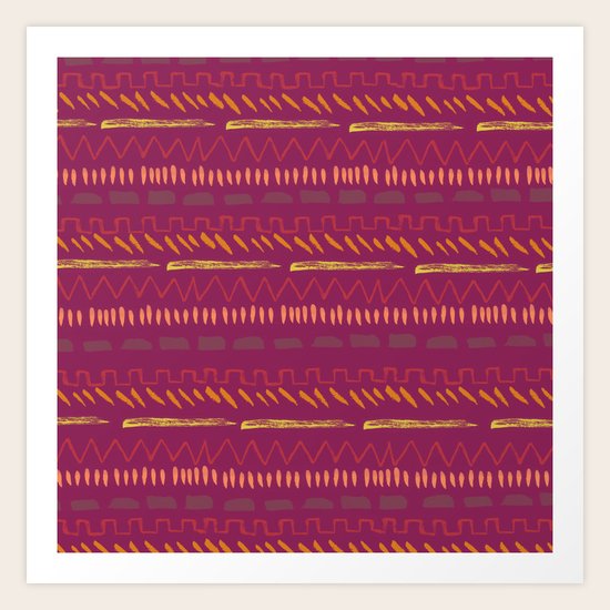 Plum Art Print
