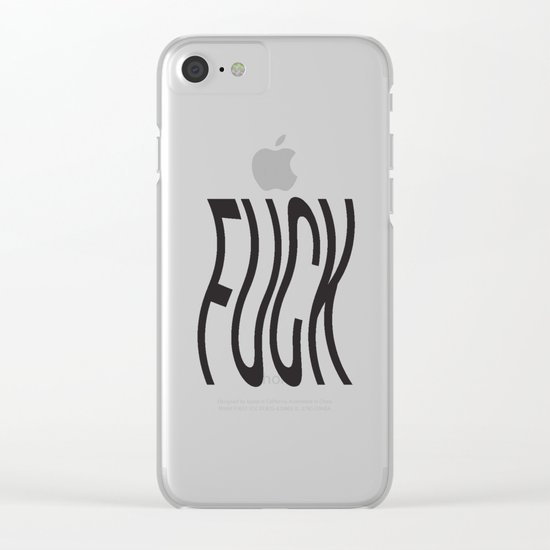 Wavey Clear iPhone Case