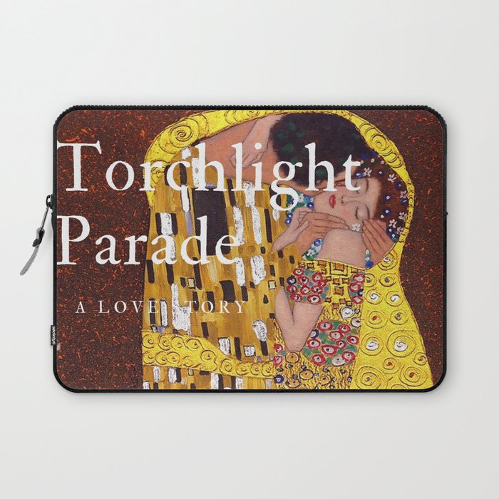 Torchlight Parade, a love story, a novel by Jeanpaul Ferro book jacket art by 'Lil Beethoven Publishing for library, office, writers room, bar, kitchen, dining room, bedroom home decor Laptop Sleeve