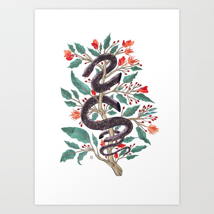 Life in Eden Changed Art Print by Geraldine Sy | Society6