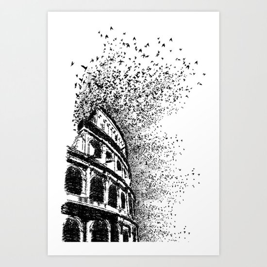 Bird House Art Print