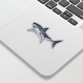 GREAT WHITE SHARK Sticker