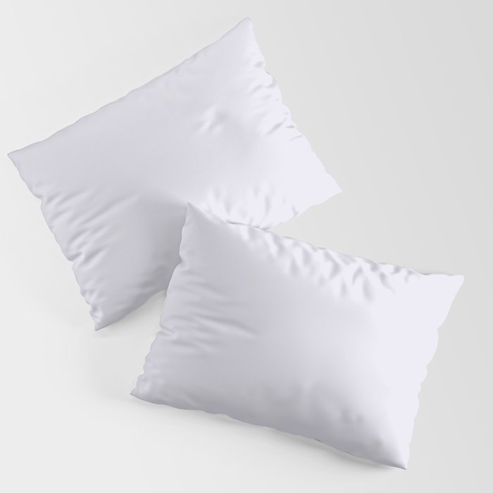 Far Sighted White Pillow Sham