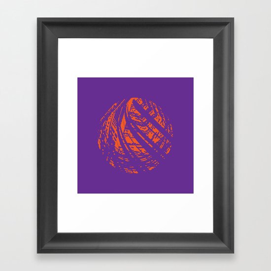SUNSET Framed Art Print