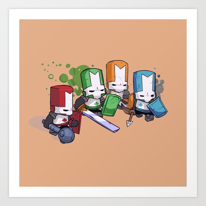 Castle Crashers Wall Art 