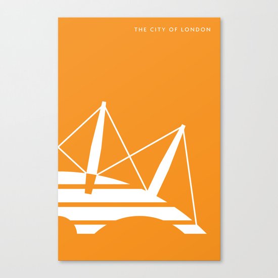 Iconic London: Millennium Dome Canvas Print