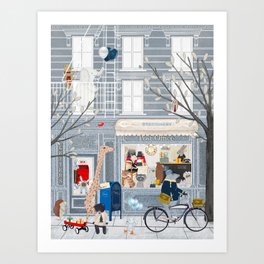 petite post office Art Print