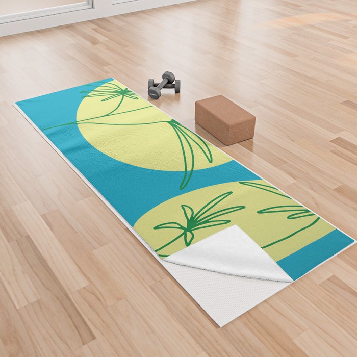 Summer tree  Yoga Towel