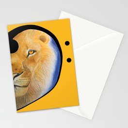 Lion Stationery Card