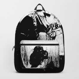 All Is Vanity Life, Death, and Existence Painting After Gilbert Backpack