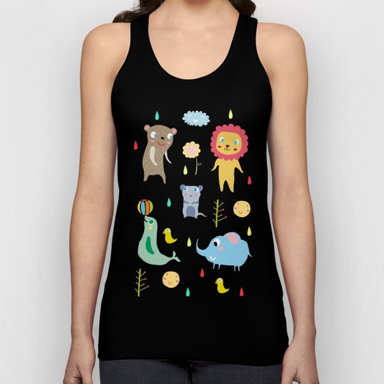 Zoo Party Unisex Tank Top