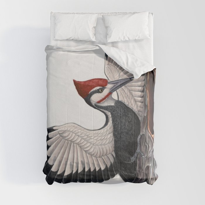 Pileated Woodpecker Comforter