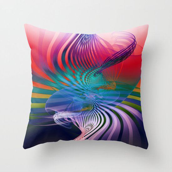 Gently Twisted Throw Pillow