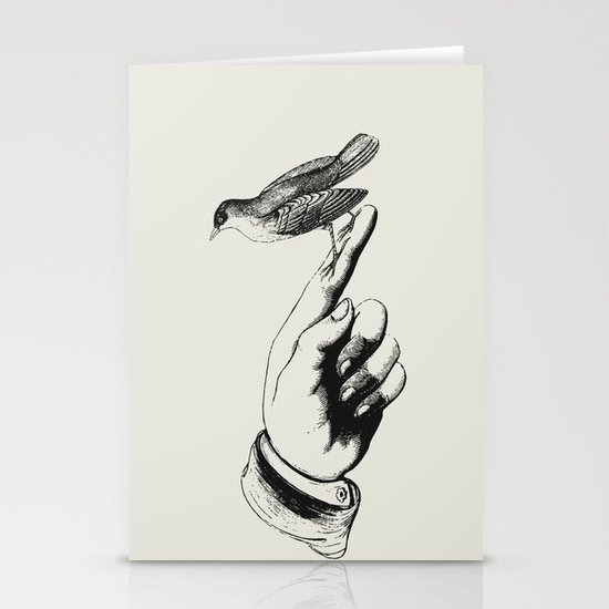 Bird in the Hand Stationery Cards
