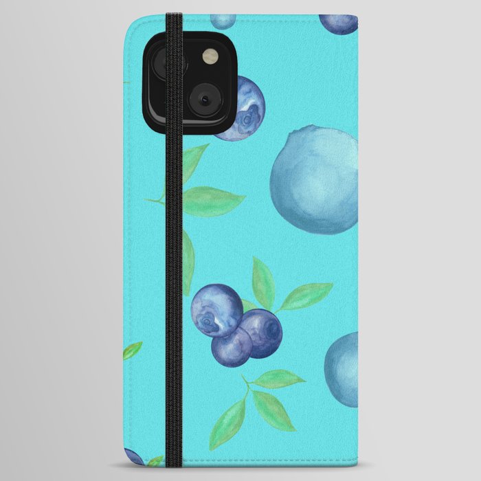 Blueberry iPhone Wallet Case