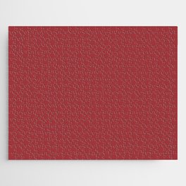 SNJ - Minimalist style - Chic_dotted_line_Paper_pattern – Japanese_Carmine_Red_color Jigsaw Puzzle