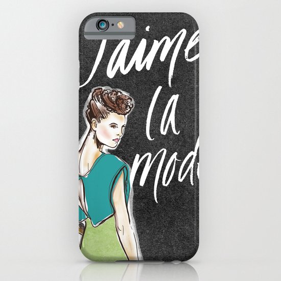 I Love Fashion iPhone & iPod Case