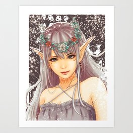 Anime Girl Art Prints Society6