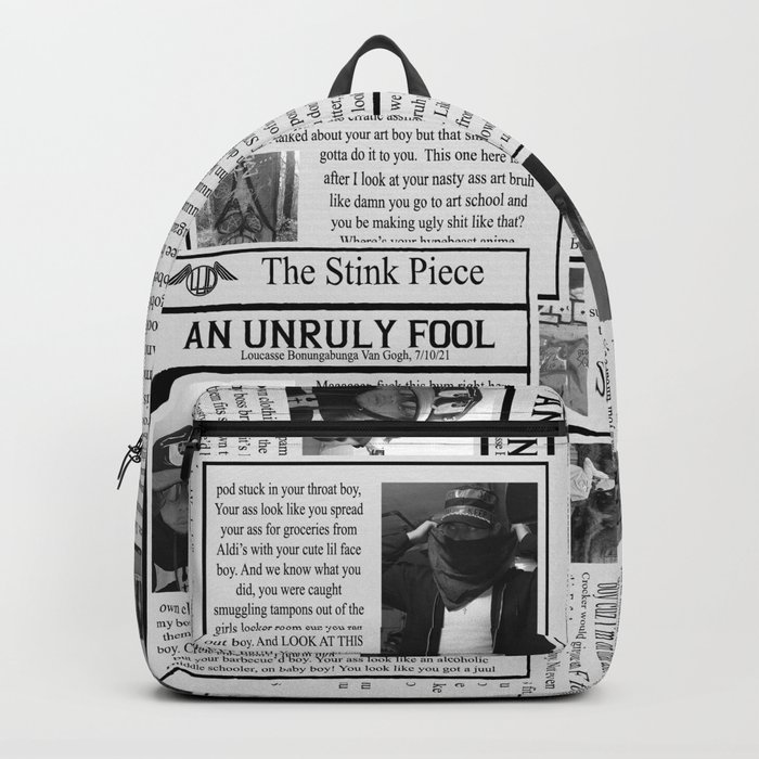 I have on sale a new backpack