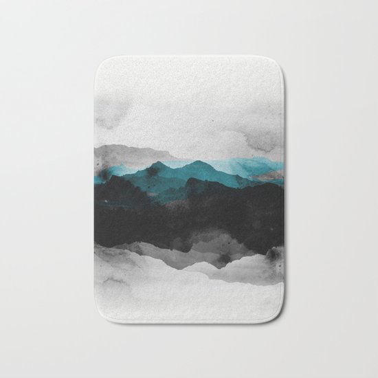 nature montains landscape Bath Mat