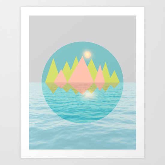 Spring Landscape IV Art Print